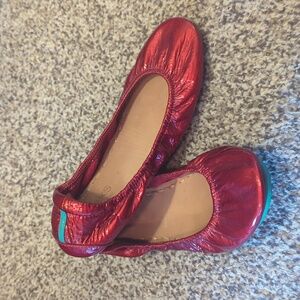 Tieks Red Patent Leather 8